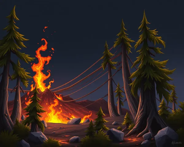 Volcanic Fire PNG File Information