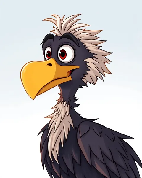 Vulture Cartoon Images in Various Forms