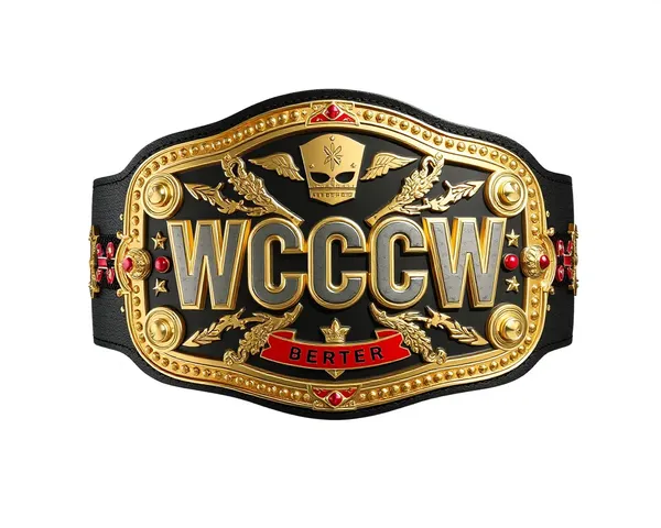 WCCW Belt Renders PNG Image File Extension