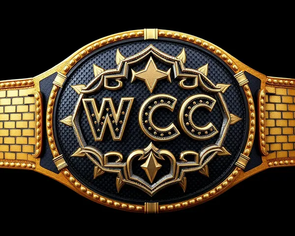 WCCW Belt Renders PNG Image Format Example