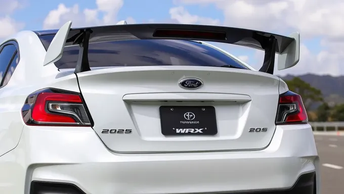 WRX Trunk Spoiler 2025: The Perfect Upgrade for Enthusiasts