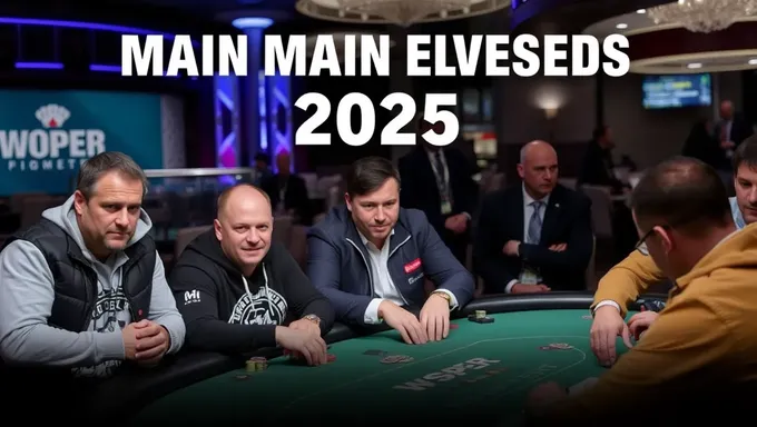 WSOP Main Event 2025 Chip Leaders Take Shape