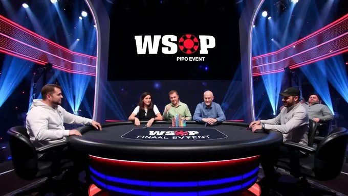 WSOP Main Event 2025 Final Table Lineup