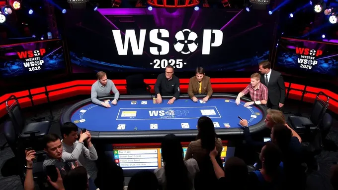 WSOP Main Event 2025 Final Table Players