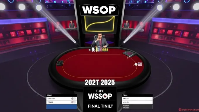 WSOP Main Event 2025 Final Table Prizes