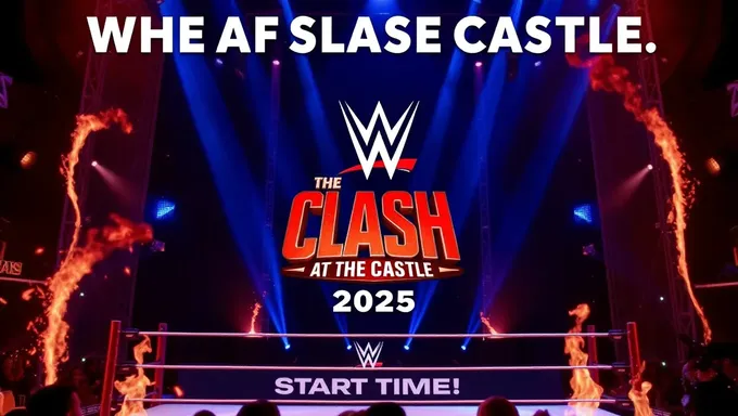 WWE Clash at the Castle 2025 Begins at Start Time