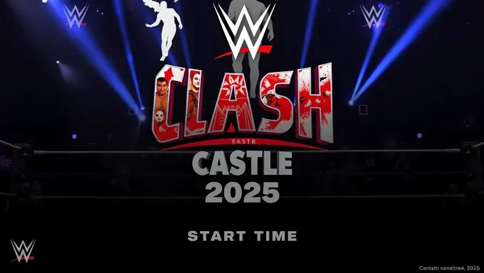 WWE Clash at the Castle 2025 Schedule Start Time