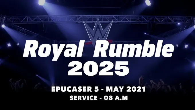 WWE Royal Rumble 2025 Date Locked in for January 2025