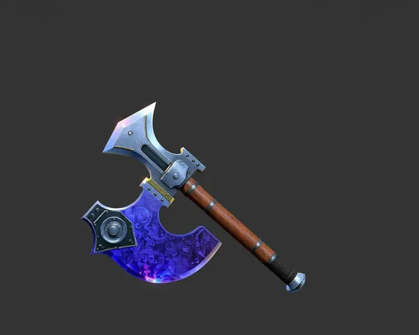 War Ax Transparent PNG Rendering