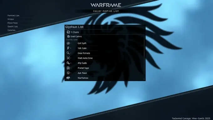 Warframe Glyph Code List for 2025 Analysis