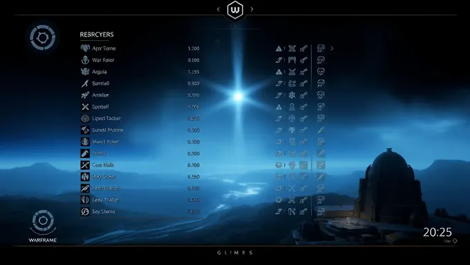 Warframe Glyph Code List for 2025 News