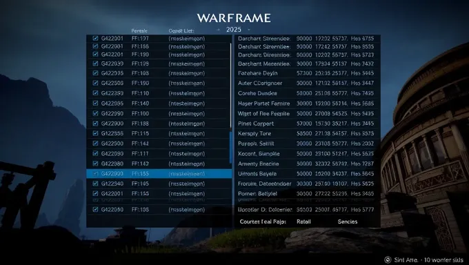 Warframe Glyph Code List for 2025 Rumors