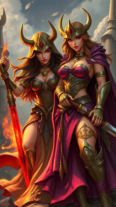 Warlock's Dark Magic and Boobs of Desire