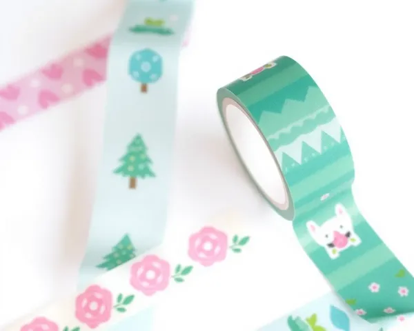 Washi Tape PNG: Variety of Designs for Creative Projects