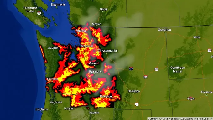 Washington State 2025 Fires Map and Current Situation