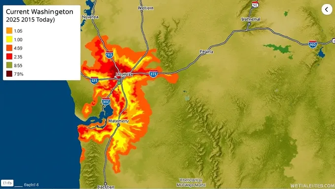 Washington State Current Fires Map 2025 Today Update