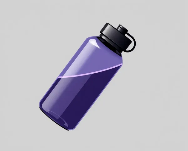 Water Bottle PNG Image Identified