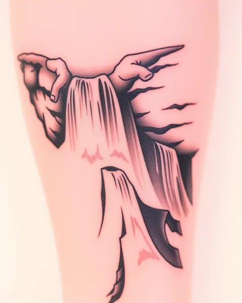 Waterfall Tattoo Ideas for Minimalists and Maximalists