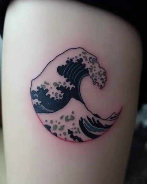 Wave Tattoo Meaning: A Representation of the Tides of Life