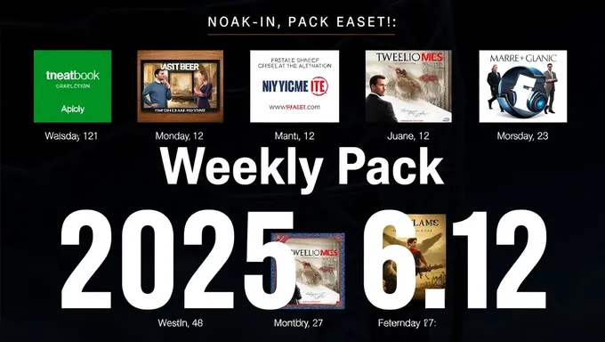 Weekly Pack for 2025 June 12th Report