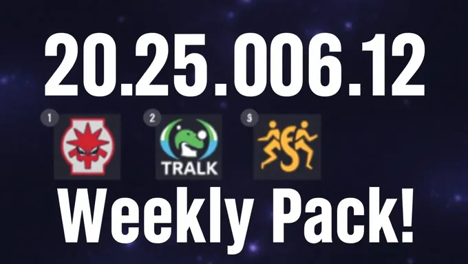 Weekly Pack for 2025 June 12th Summary