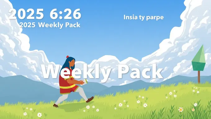 Weekly Pack for 2025.06.26