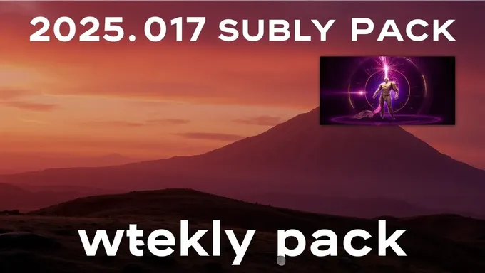 Weekly Pack for 2025.07.17 Date Range Collection