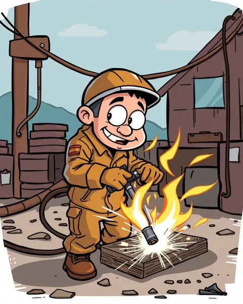 Welder Cartoon Pictures: Innovative Visualizations of Artistic Skill