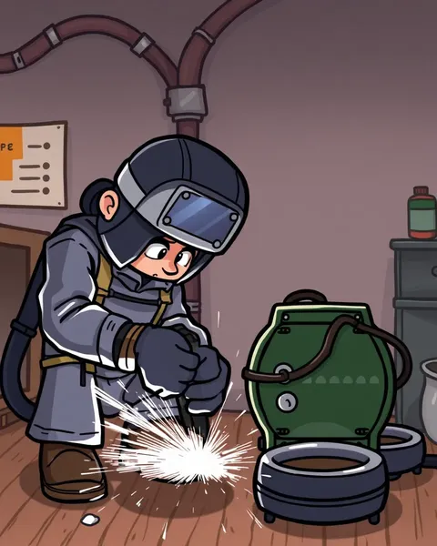 Welding Cartoon Pictures for Creative Visualization