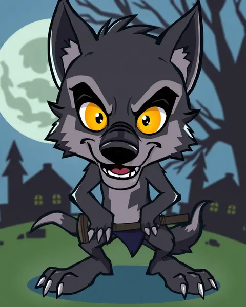 Werewolf Cartoon Picture: A Legendary Creature's Depiction