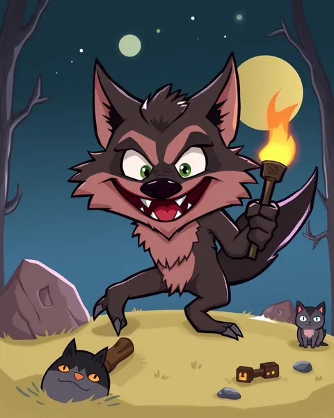 Werewolf Cartoon Pictures: Fantasy Creature Designs