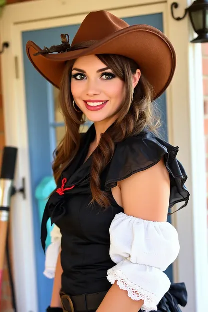 Western Saloon Girl Costume for Cosplay and Photography