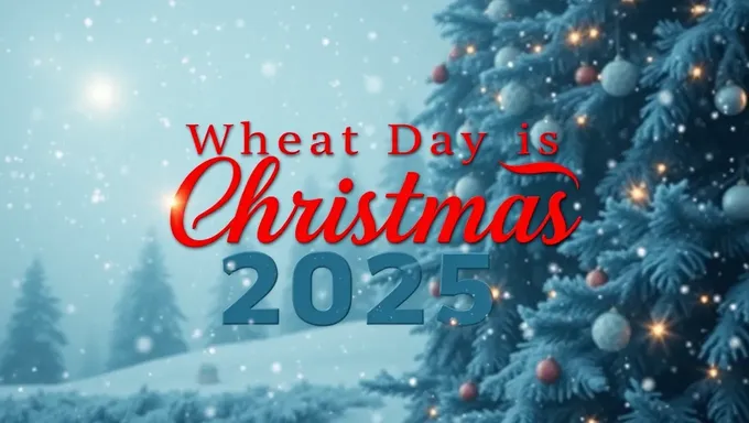 What Day is Christmas 2025 Exactly