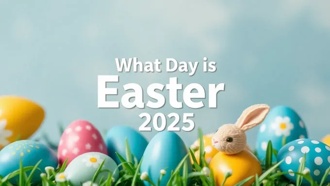 What Day is Easter in the Calendar 2025