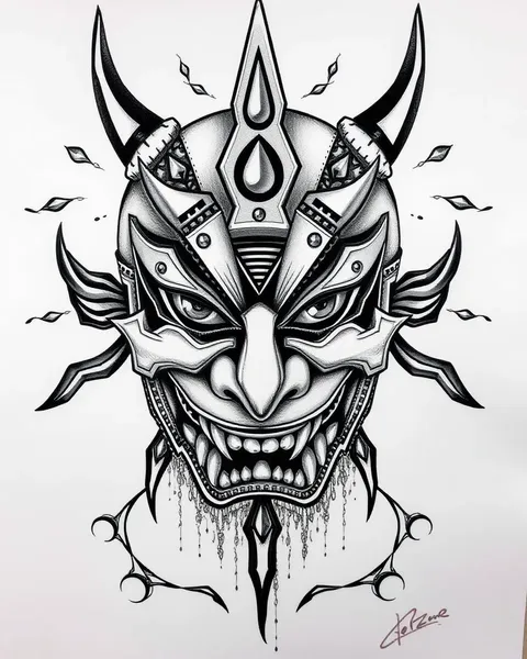 What Does the Hannya Mask Tattoo Represent in Buddhism