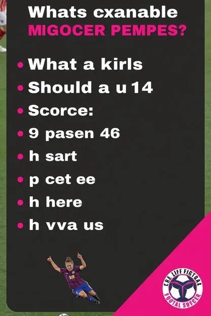 What Skills for U14 Girls Soccer Forwards