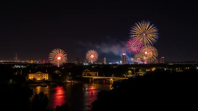 Wheaton Fireworks 2025 Commemorates National Holiday Celebrations