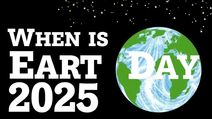 When Is Earth Day 2025 Celebrated