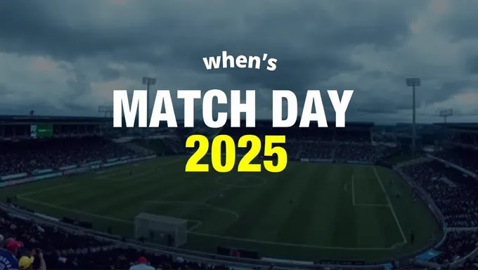 When Is Match Day 2025 Finally Here