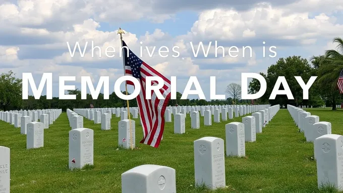 When Is Memorial Day 2025 in the World