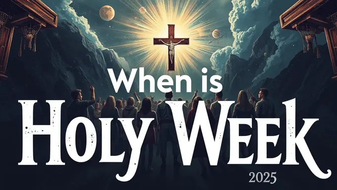 When is Holy Week 2025 in Other Religions