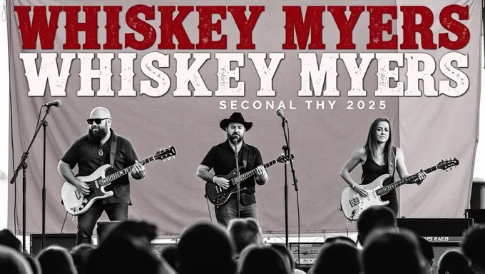 Whiskey Myers Tour 2025 Announced for Next Year