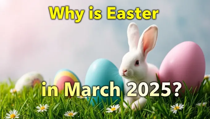 Why Is Easter in March 2025 a Big Deal