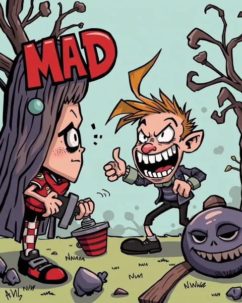 Wild Mad Cartoon Pictures for Fantasy World Adventures