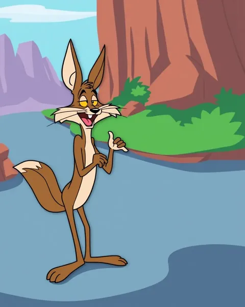 Wile E. Coyote Cartoon Images Showcase