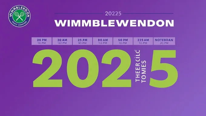 Wimbledon 2025 Schedule Time Announced Officially Soon