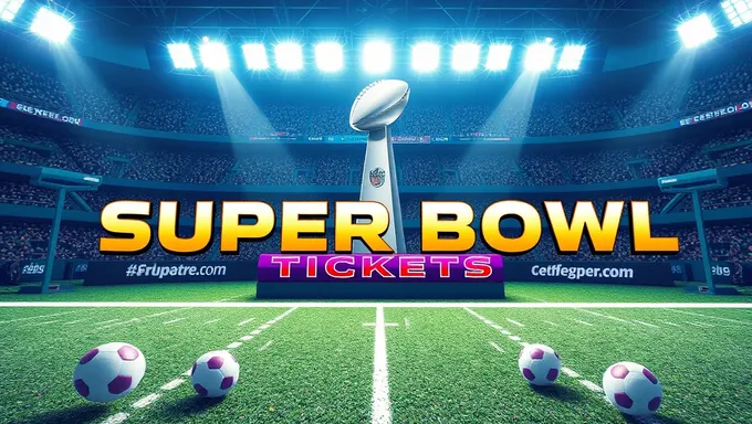 Win Super Bowl Tickets 2025 Through Lottery Draw