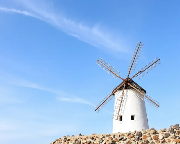 Wind Mill Western PNG: Industrial Icon of Western Province