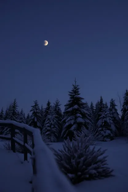 Wintery Night Images for a Cozy Good Night