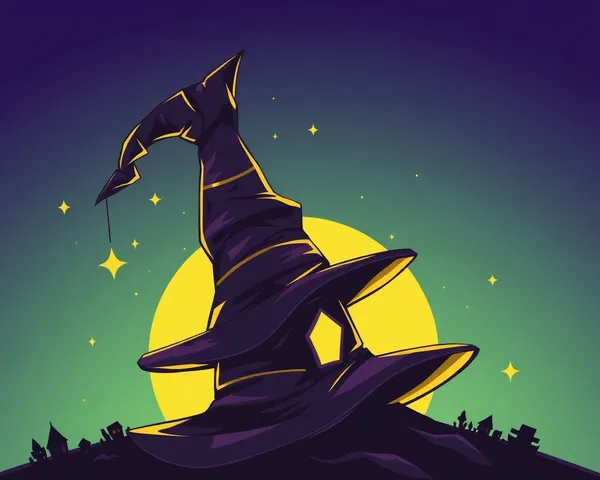 Witch's Witch Hat PNG for Fantasy Art